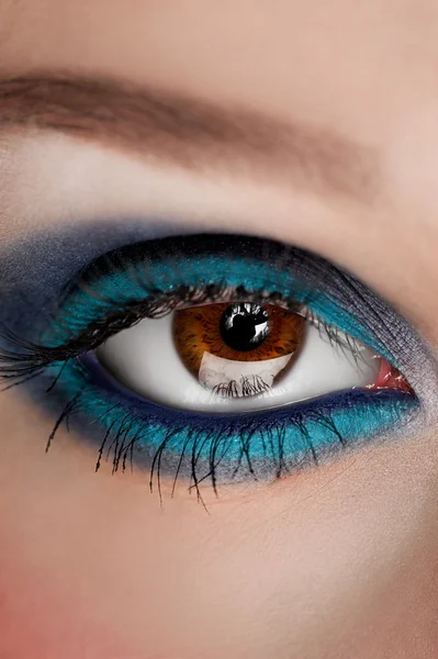 Woman eye with makeup — Stock Photo, Image