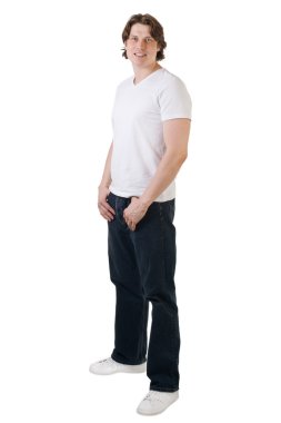 yakışıklı kaslı adam