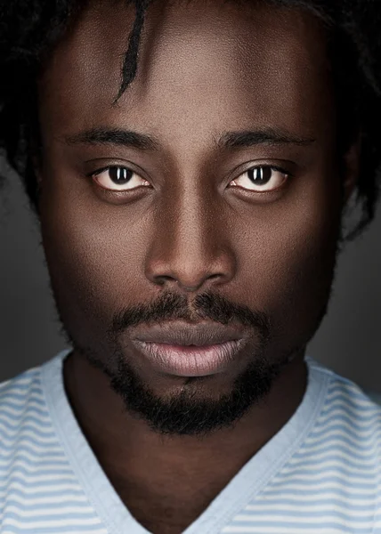 Portrait de l'homme afro-américain — Photo