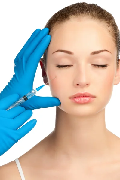 Botox injection — Stock Photo, Image