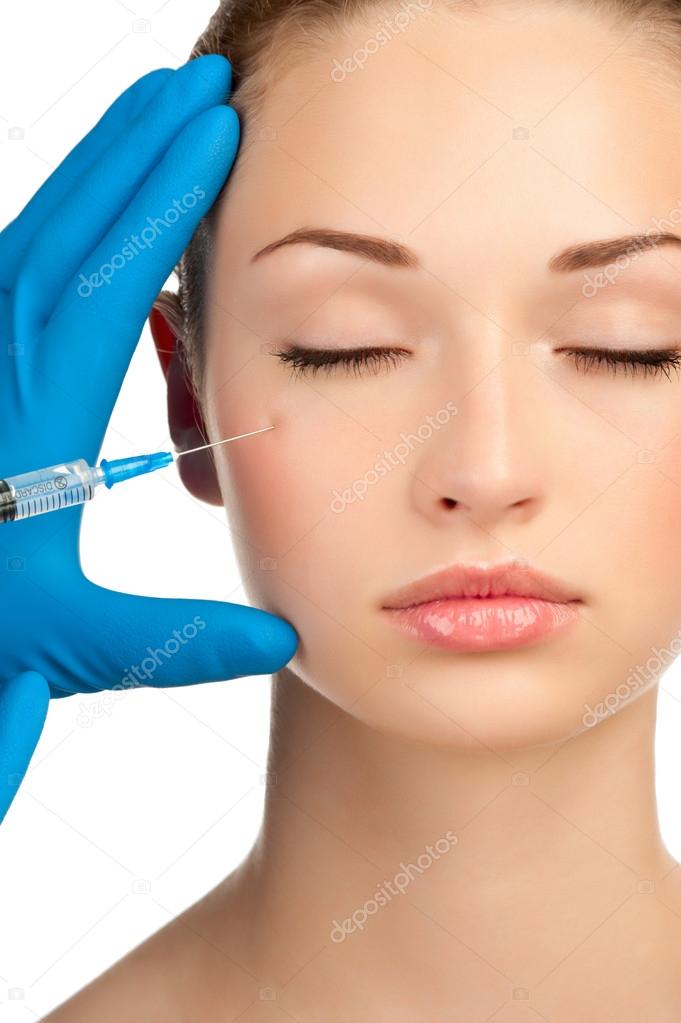Botox injection — Stock Photo © Dragonfly666 17627077