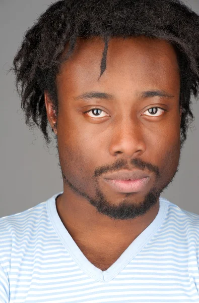 Portrait de l'homme afro-américain — Photo