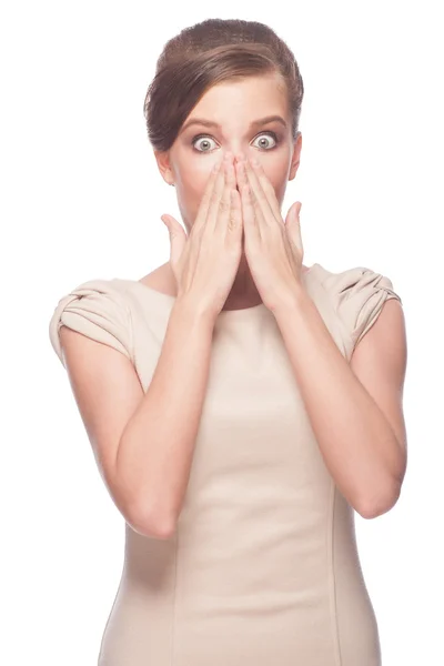 Surprised woman — Stock Photo, Image