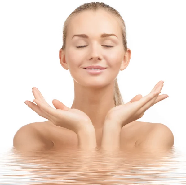 Beautiful spa woman — Stock Photo, Image