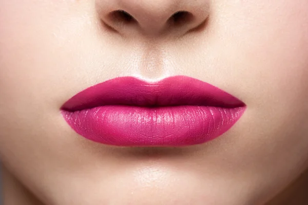 Lippen Make-up — Stockfoto