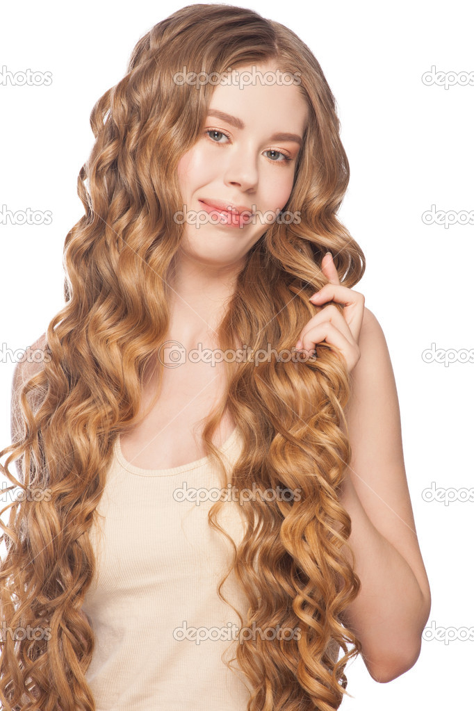 Woman with Long Hair
