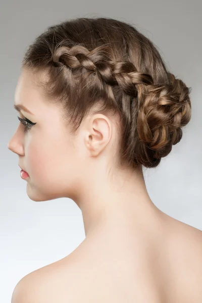 Trenza para el cabello — Foto de Stock