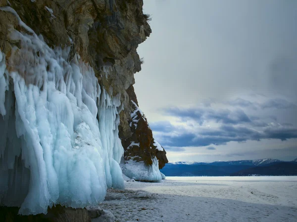 Muro de hielo Imagen de stock