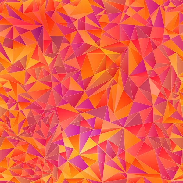 Geometrischer Hintergrund des farbigen Dreiecks — Stockvektor