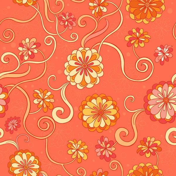 Floral seamless pattern — Stock Vector