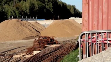 inşaat düz ve bükülmüş çubuklar