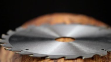 bir testere metal blade yan görünüm