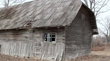 ahşap Zona ile eski bir ev