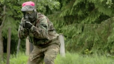 bir adam bir hedef paintball fs700 odyssey 7q ile çekim