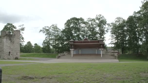 에스토니아 fs700 오디세이 7q에 오래 된 성곽의 위치 좋은 곳 — 비디오
