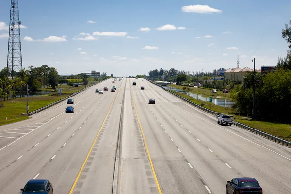 Palmstrandautobahn — Stockfoto