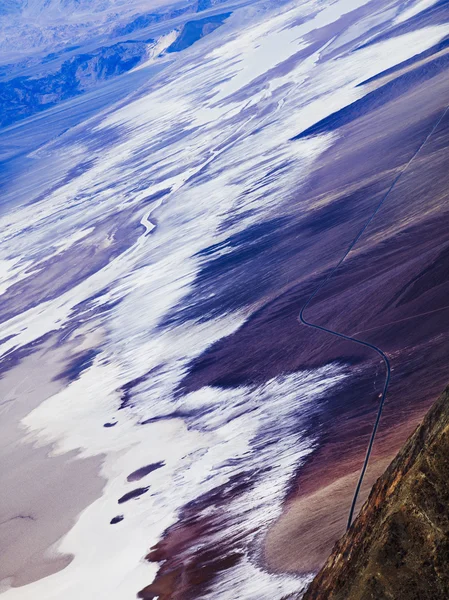 Weergave van zout land — Stockfoto