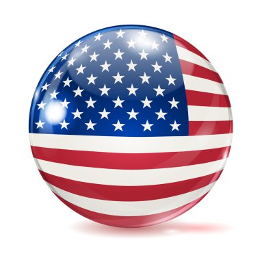 Top şeklinde Amerika Birleşik Devletleri bayrağı
