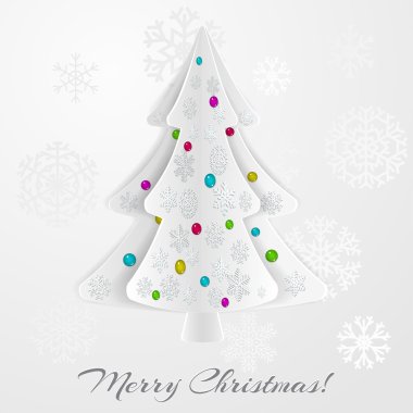 Noel ağacıyla Noel arkaplanı