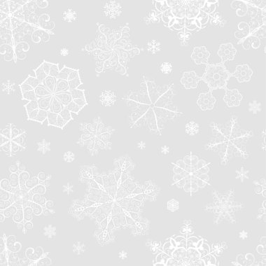 Noel seamless modeli üzerinden kar taneleri