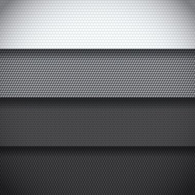 dört karbon fiber desenler arka plan