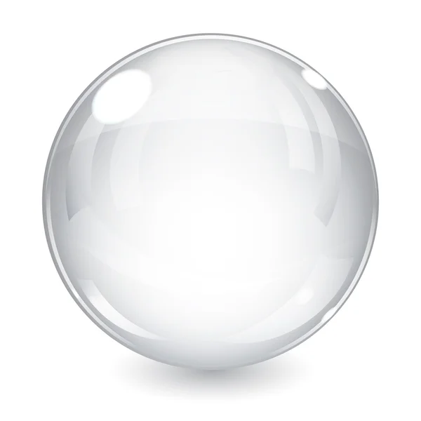 Белая сфера — стоковый вектор