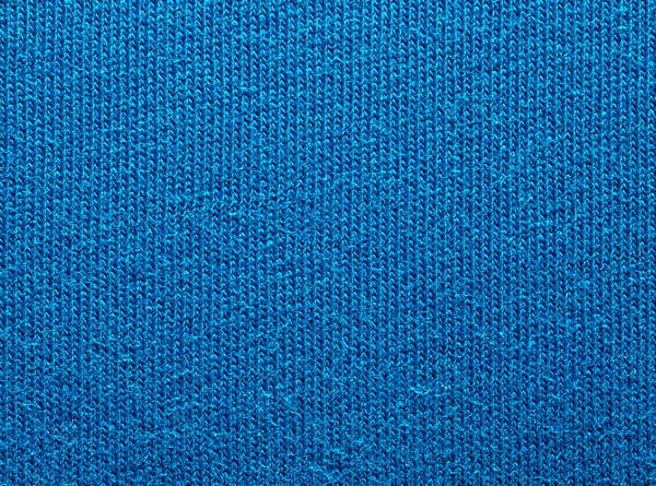 Blå cottone texturerat — Stockfoto