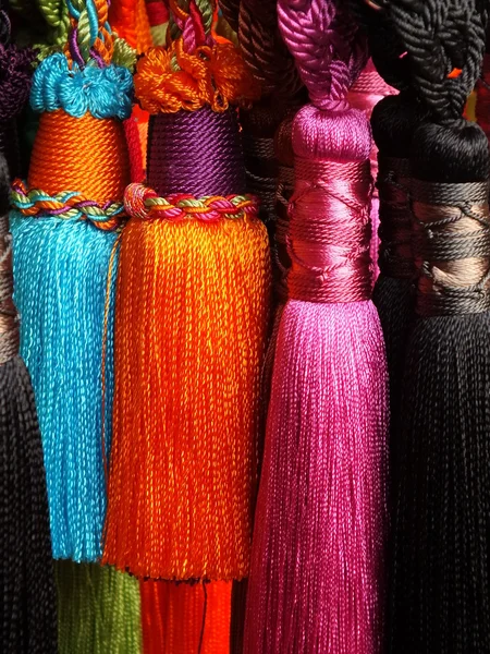 Different colours in threads — Stock Photo, Image