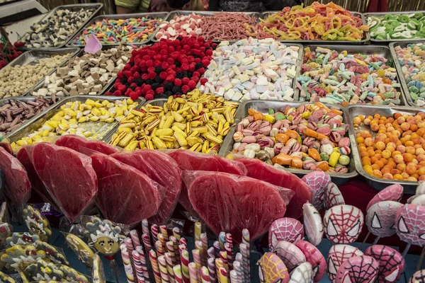 Caramelos en el mercado — Foto de Stock