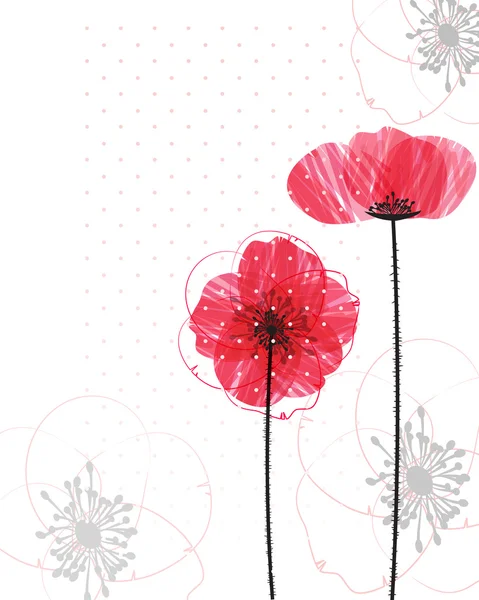 Poppy — Stock Vector