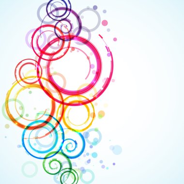 spiraller arka plan