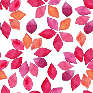 Suluboya kusursuz desen