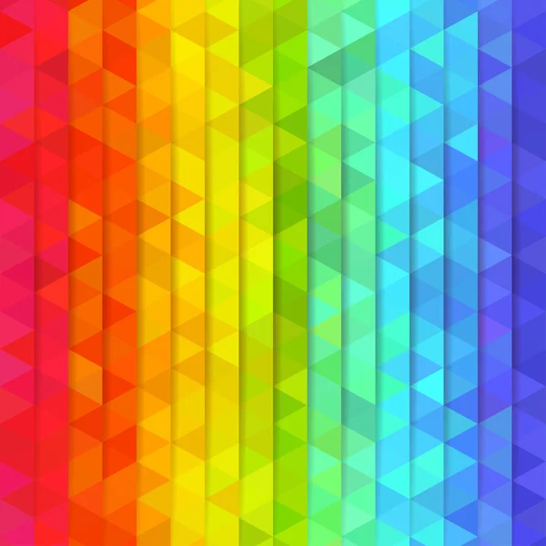 Colorful triangle background — Stock Vector