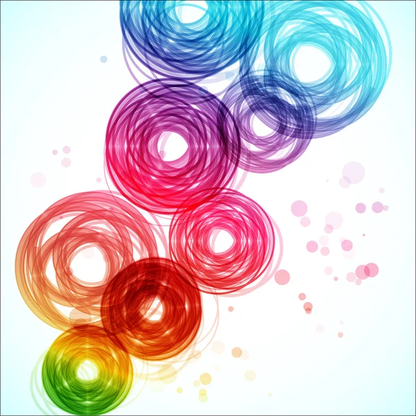 Technology circles banner — Stock Vector