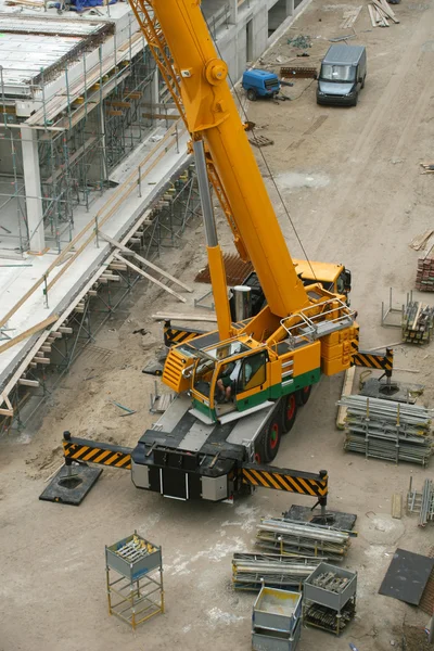 Crane On Construction Site — Stock Photo, Image