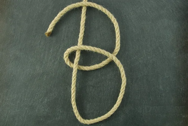 A B of rope — Stock Photo, Image