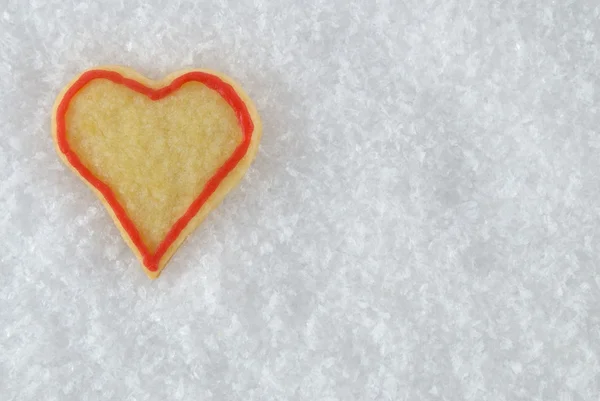Heart cookie — Stock Photo, Image