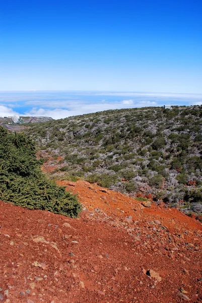 En la cima de una montaña — Foto de Stock