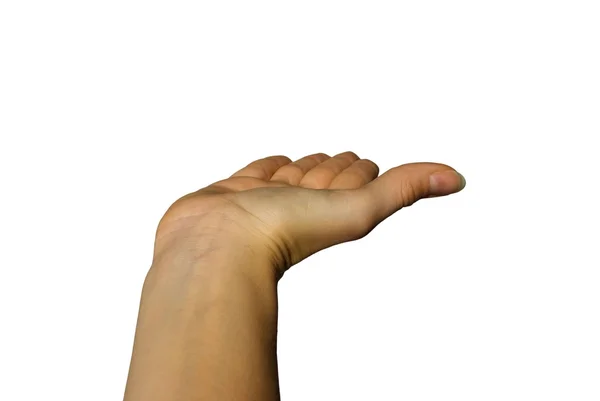 Hand showing something — Stock Photo, Image