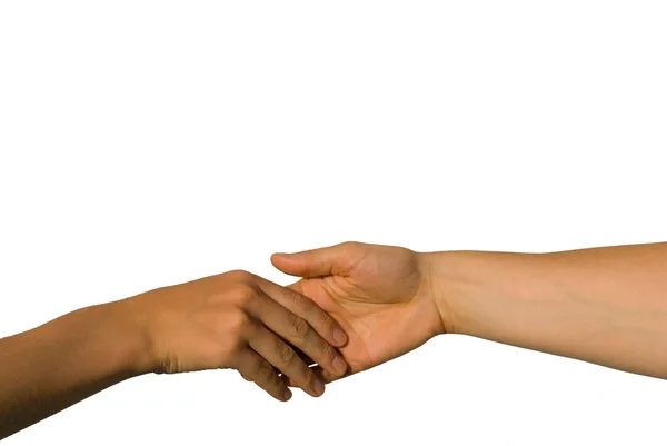 A gently handshake — Stock Photo, Image
