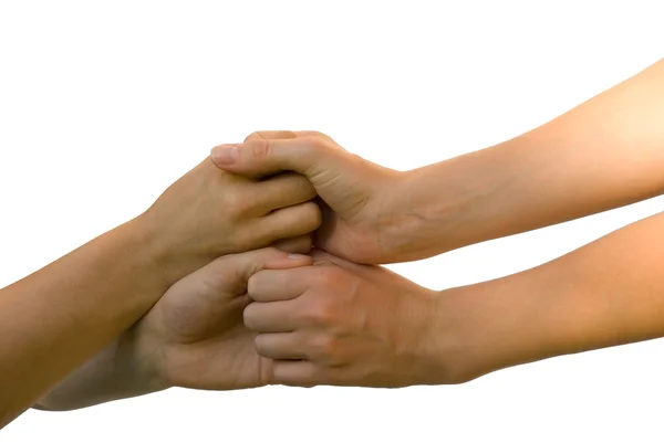 Ruce držící — Stock fotografie