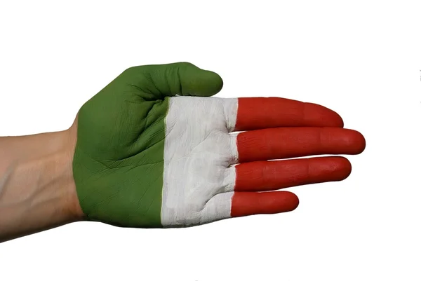 Italian handshake — Stock Photo, Image