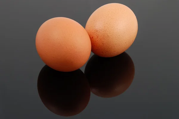 Два яйця — стокове фото