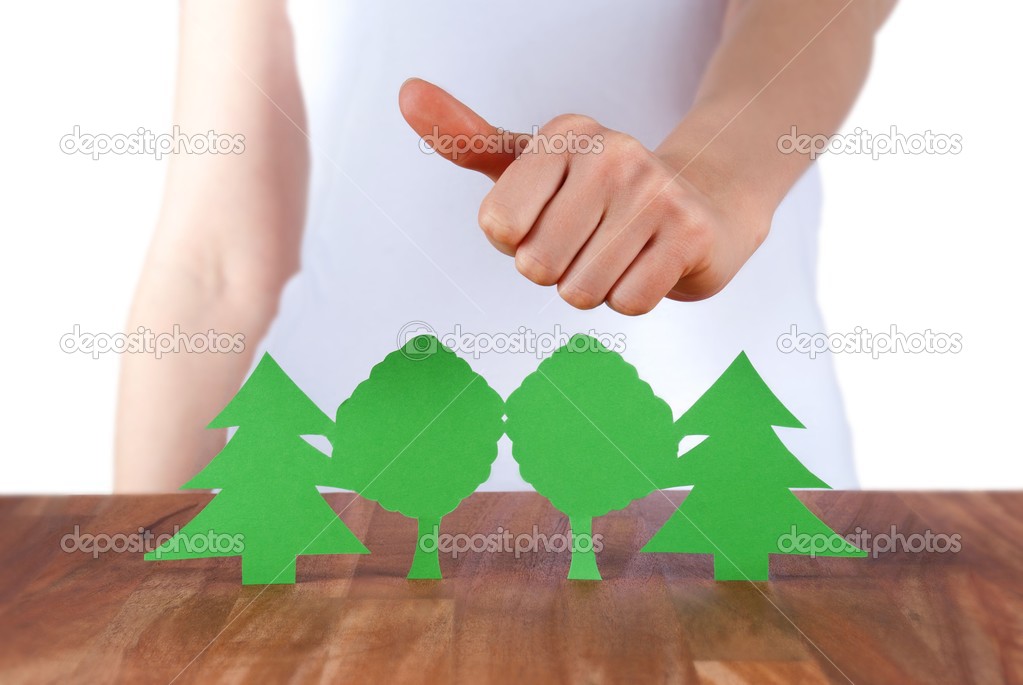 thumbs up for the wood