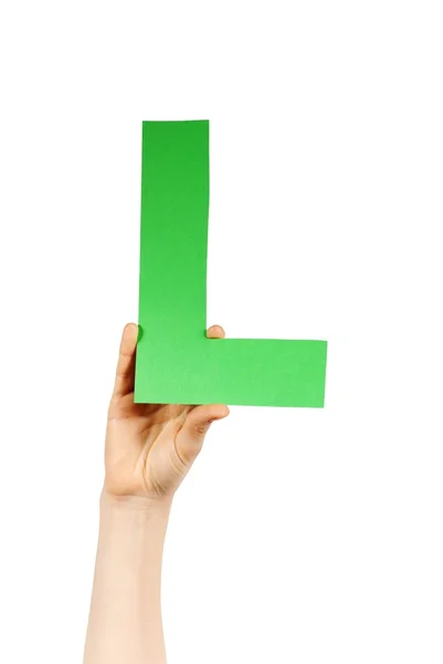 De letter l — Stockfoto