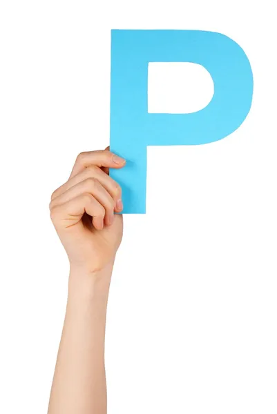 De letter p — Stockfoto