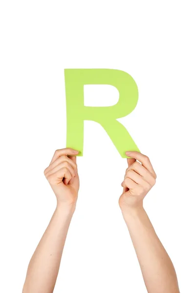 De letter r — Stockfoto