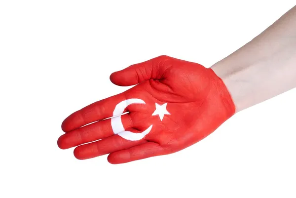 Um aperto de mão turco — Fotografia de Stock
