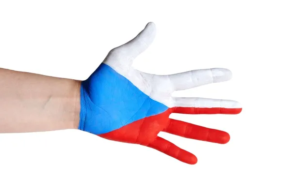 Чешская рука — стоковое фото