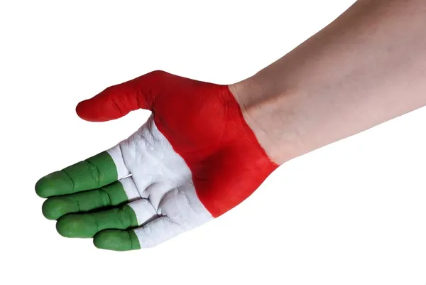 Apoio italiano — Fotografia de Stock